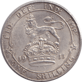 1911 SHILLING ( AUNC ) - SHILLING - Cambridgeshire Coins