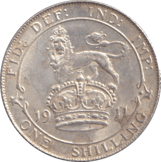 1911 SHILLING ( AUNC ) - SHILLING - Cambridgeshire Coins