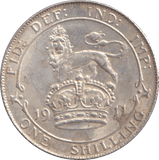 1911 SHILLING ( AUNC ) - SHILLING - Cambridgeshire Coins