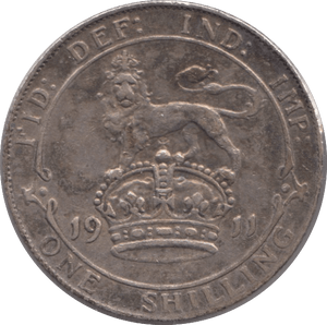 1911 SHILLING ( EF ) - Shilling - Cambridgeshire Coins