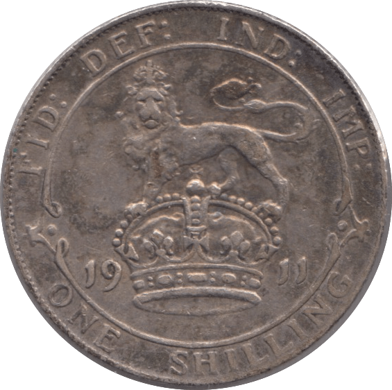 1911 SHILLING ( EF ) - Shilling - Cambridgeshire Coins
