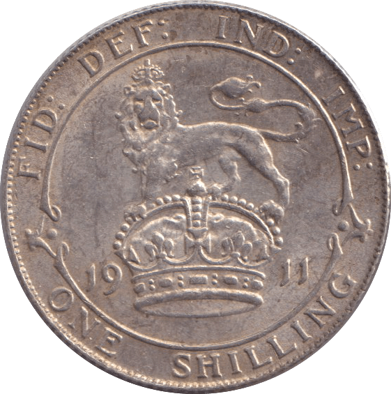 1911 SHILLING ( EF ) - SHILLING - Cambridgeshire Coins