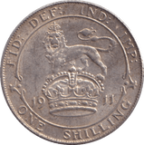 1911 SHILLING ( EF ) - SHILLING - Cambridgeshire Coins