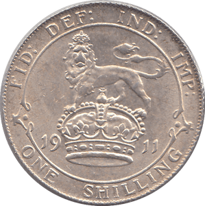 1911 SHILLING (EF) - SHILLING - Cambridgeshire Coins