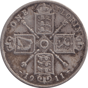 1911 SHILLING ( FINE ) - SHILLING - Cambridgeshire Coins