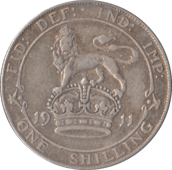 1911 SHILLING ( GF ) - Shilling - Cambridgeshire Coins