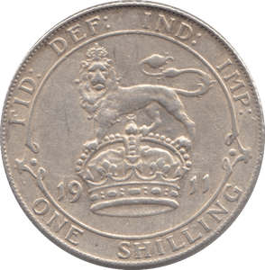 1911 SHILLING ( GF ) - SHILLING - Cambridgeshire Coins