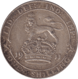 1911 SHILLING (GF) - SHILLING - Cambridgeshire Coins