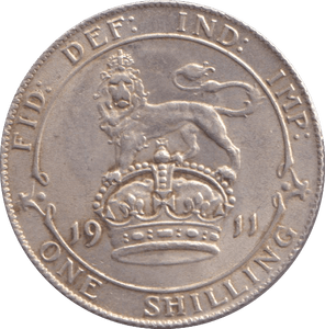 1911 SHILLING ( GVF ) - Shilling - Cambridgeshire Coins