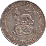 1911 SHILLING ( GVF ) - SHILLING - Cambridgeshire Coins