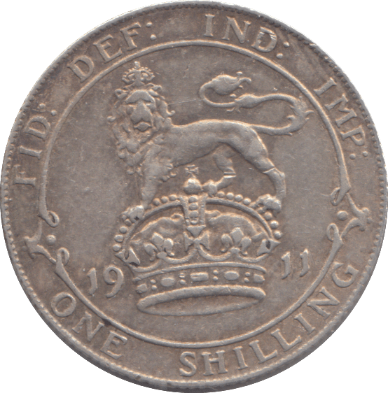 1911 SHILLING ( GVF ) - SHILLING - Cambridgeshire Coins