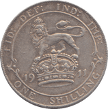 1911 SHILLING ( GVF ) - SHILLING - Cambridgeshire Coins