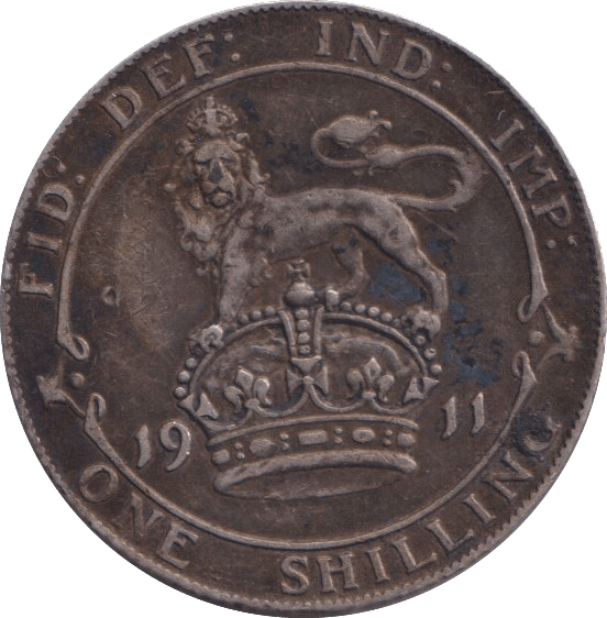 1911 SHILLING ( GVF ) - SHILLING - Cambridgeshire Coins