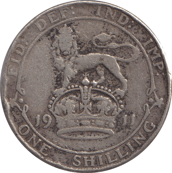 1911 SHILLING ( NF ) - SHILLING - Cambridgeshire Coins