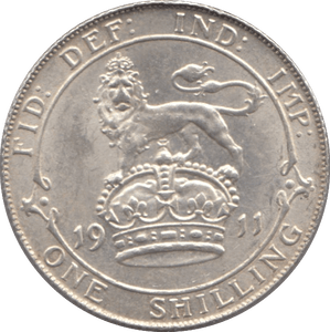 1911 SHILLING ( UNC ) - SHILLING - Cambridgeshire Coins