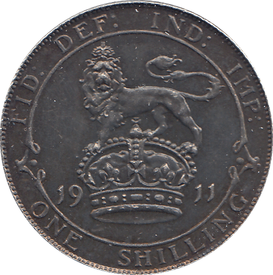 1911 SHILLING ( UNC ) - SHILLING - Cambridgeshire Coins
