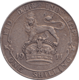 1911 SHILLING ( VF ) 2 - SHILLING - Cambridgeshire Coins