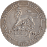 1911 SHILLING ( VF ) - SHILLING - Cambridgeshire Coins
