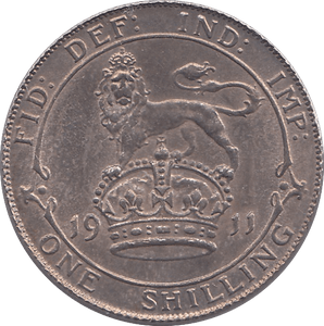1911 SHILLING ( VF ) - Shilling - Cambridgeshire Coins