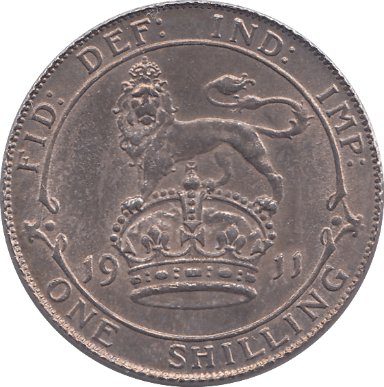 1911 SHILLING ( VF ) - Shilling - Cambridgeshire Coins