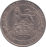 1911 SHILLING ( VF ) - Shilling - Cambridgeshire Coins