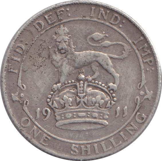 1911 SHILLING ( VF ) - SHILLING - Cambridgeshire Coins