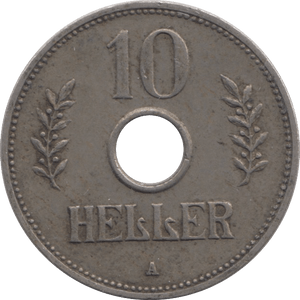 1911 SILVER 10 HELLER GERMAN EAST AFRICA - WORLD COINS - Cambridgeshire Coins