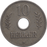 1911 SILVER 10 HELLER GERMAN EAST AFRICA - WORLD COINS - Cambridgeshire Coins