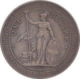1911 SILVER BRITISH TRADE DOLLAR - SILVER WORLD COINS - Cambridgeshire Coins
