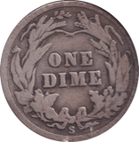 1911 SILVER DIME USA - SILVER WORLD COINS - Cambridgeshire Coins