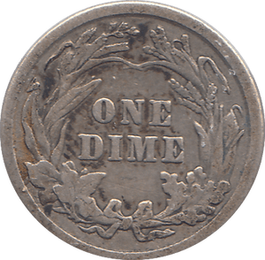 1911 SILVER ONE DIME USA - SILVER WORLD COINS - Cambridgeshire Coins