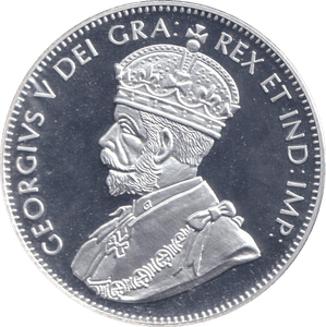 1911 SILVER PLATED PROOF ONE DOLLAR CANADA - WORLD COINS - Cambridgeshire Coins