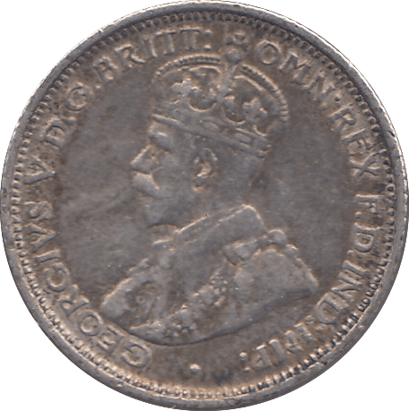 1911 SILVER SIXPENCE AUSTRALIA - SILVER WORLD COINS - Cambridgeshire Coins