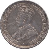 1911 SILVER SIXPENCE AUSTRALIA - SILVER WORLD COINS - Cambridgeshire Coins