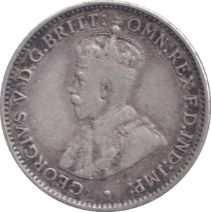 1911 SILVER THREEPENCE AUSTRALIA - SILVER WORLD COINS - Cambridgeshire Coins