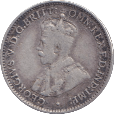 1911 SILVER THREEPENCE AUSTRALIA - SILVER WORLD COINS - Cambridgeshire Coins
