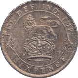 1911 SIXPENCE ( AUNC ) - Sixpence - Cambridgeshire Coins