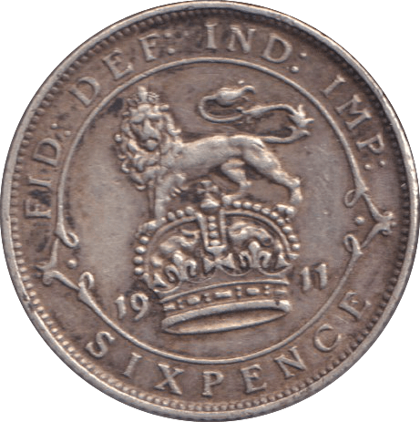 1911 SIXPENCE ( GF ) - SIXPENCE - Cambridgeshire Coins