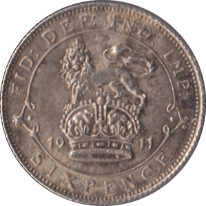 1911 SIXPENCE ( PROOF ) - Sixpence - Cambridgeshire Coins
