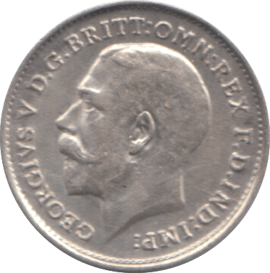 1911 THREEPENCE ( GVF) - THREEPENCE - Cambridgeshire Coins