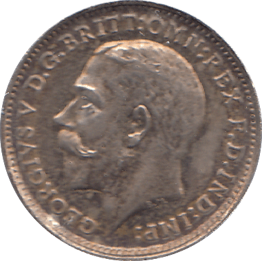 1911 THREEPENCE ( UNC ) - THREEPENCE - Cambridgeshire Coins