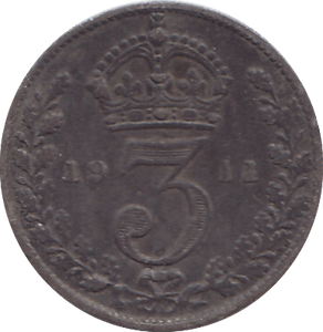 1911 THREEPENCE ( VF ) - WORLD COINS - Cambridgeshire Coins