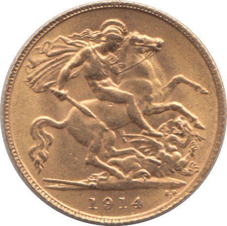 19114 GOLD HALF SOVEREIGN ( AUNC ) - HALF SOVEREIGN - Cambridgeshire Coins