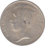 1912 BELGIUM 50 CENT - SILVER WORLD COINS - Cambridgeshire Coins