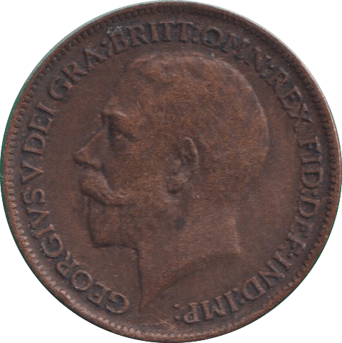 1912 FARTHING ( VF ) - FARTHING - Cambridgeshire Coins