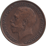 1912 FARTHING ( VF ) - FARTHING - Cambridgeshire Coins