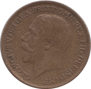 1912 FARTHING ( VF ) - Farthing - Cambridgeshire Coins