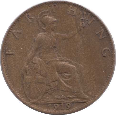 1912 FARTHING ( VF ) - Farthing - Cambridgeshire Coins