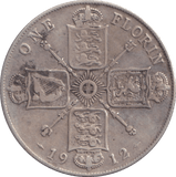 1912 FLORIN ( GF ) - FLORIN - Cambridgeshire Coins