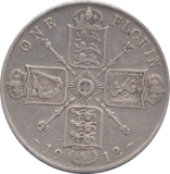 1912 FLORIN ( GF ) - FLORIN - Cambridgeshire Coins